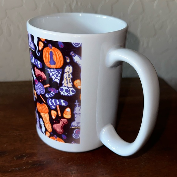 LOOKHUMAN Halloweenies Pattern Coffee Mug, 15 Ounce - Picture 10 of 10